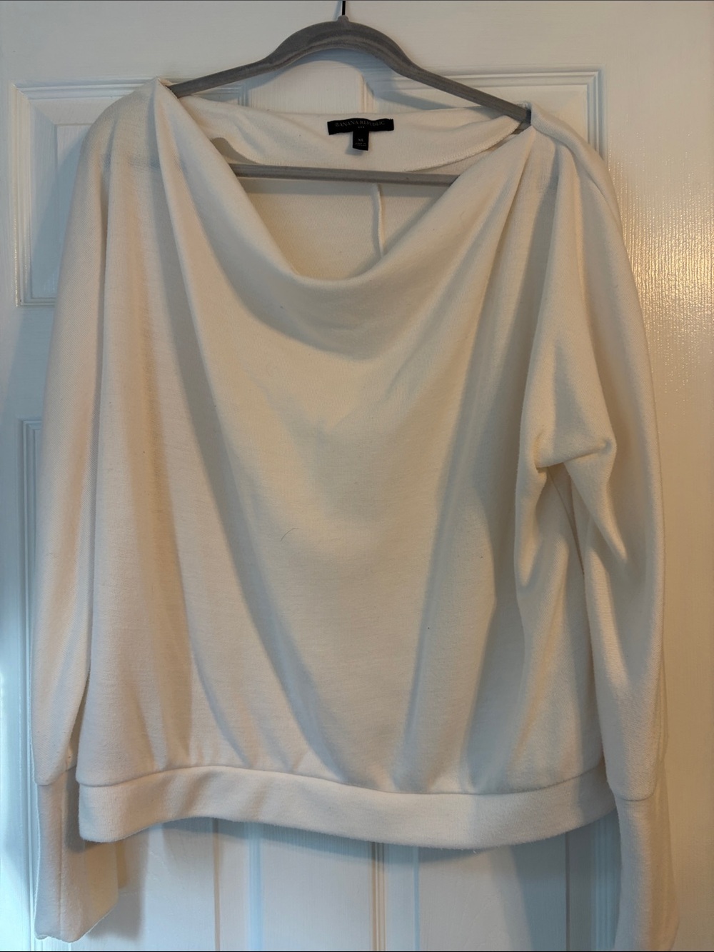 Banana Republic Cream Cowl Neck Sweater